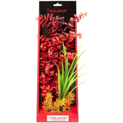 Aquatop Vibrant Wild Aquarium Plant Red - 16\