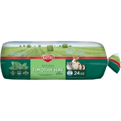 Kaytee Timothy Hay Plus Mint - 24 oz