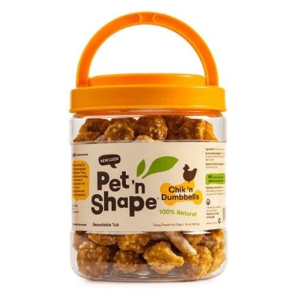 Pet \'n Shape Chik \'n Dumbbells Dog Treats - 16 oz