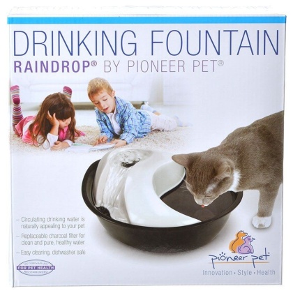 Pioneer Raindrop Plastic Drinking Fountain - 60 oz