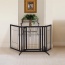 Richel Premium Plus Freestanding Pet Gate - Black